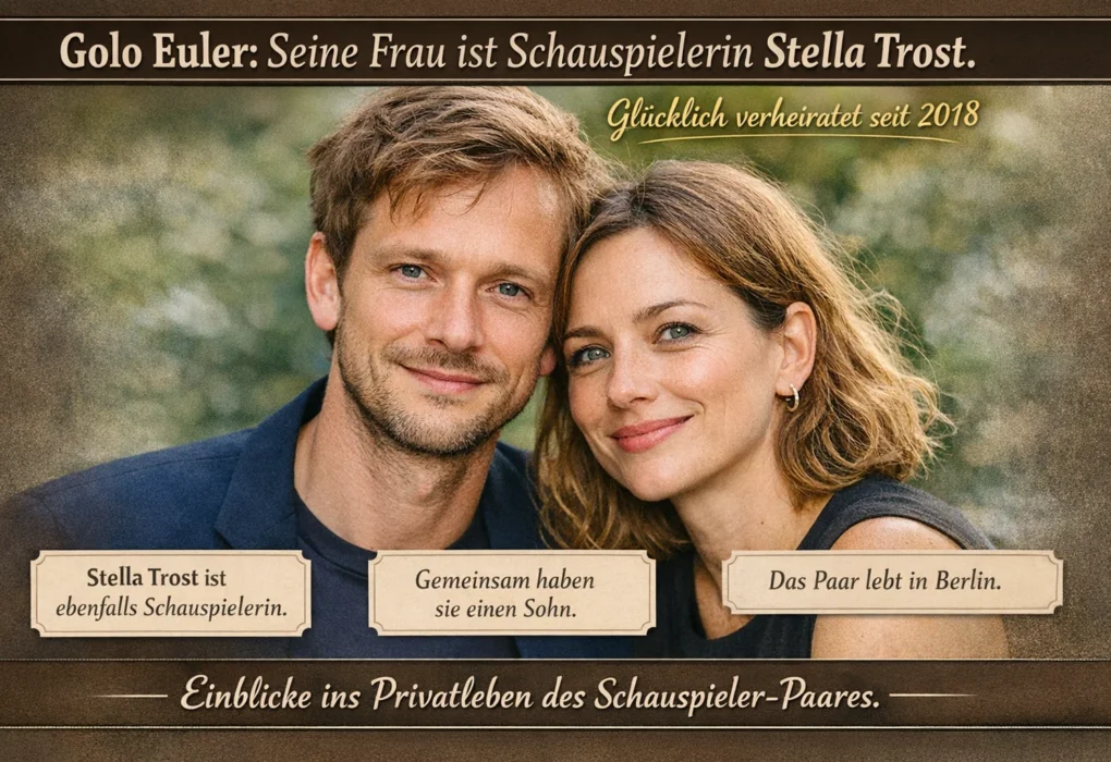 Mit wem ist Golo Euler verheiratet